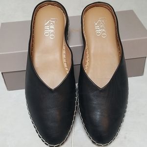 🚨NEW LIST! Franco Sarto Leather Espadrille Mules